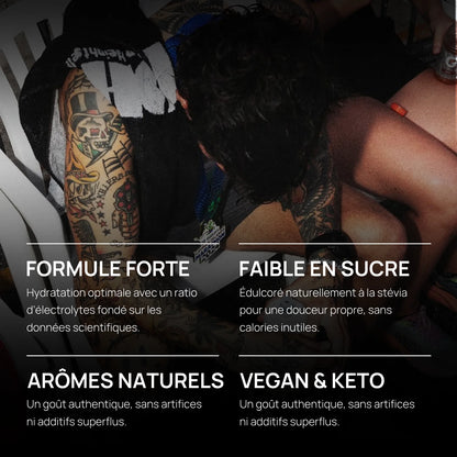 ELECTROLYTES - BOISSON D’HYDRATATION SPORTIVE